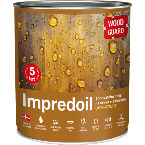 Impredoil - tónovatelný olej na dřevo v exteriéru UV-PROTECT